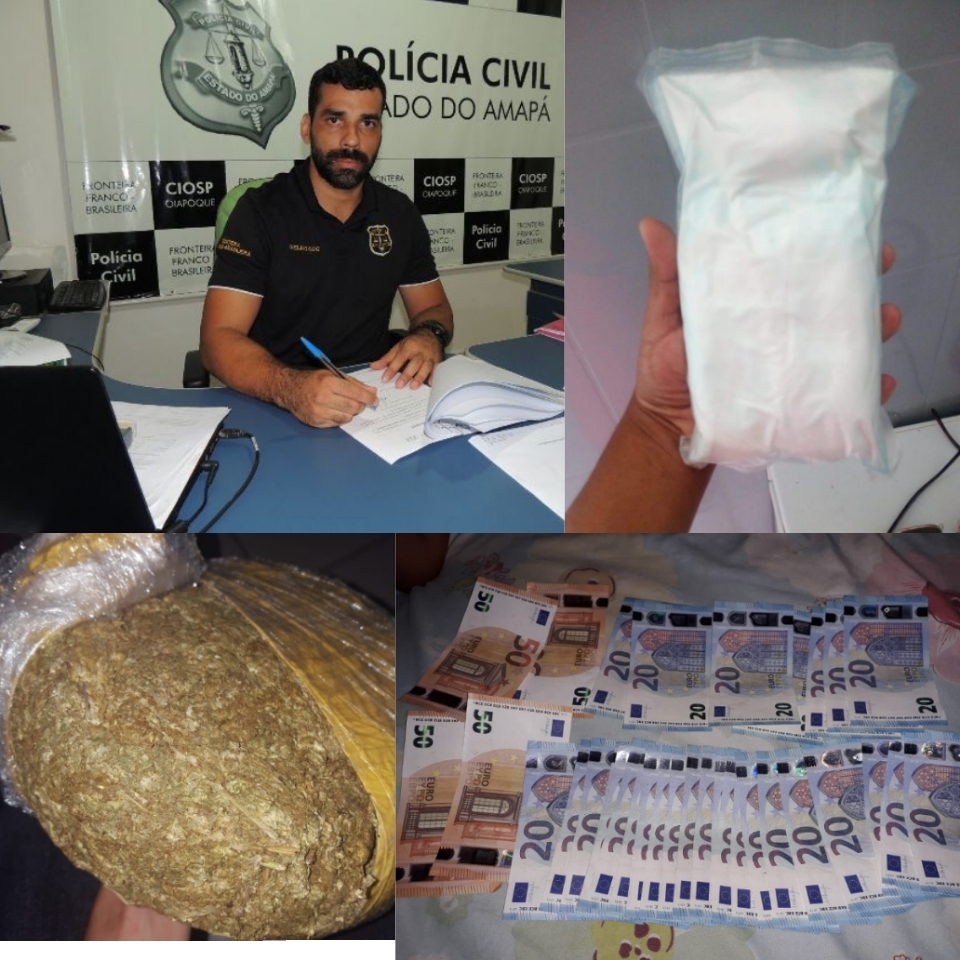 POLÍCIA CIVIL PRENDE TRAFICANTES DE DROGAS EM OIAPOQUE